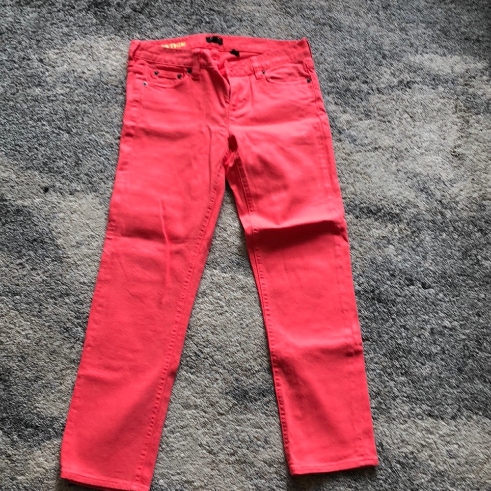 J Crew matchstick jeans